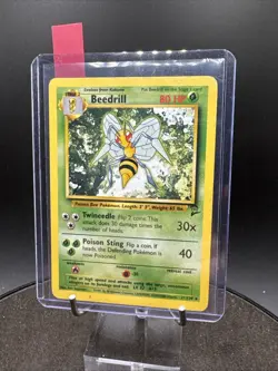 Beedrill 21/130  -Vintage Rare Pokémon Card- Base Set 2 - Image 20