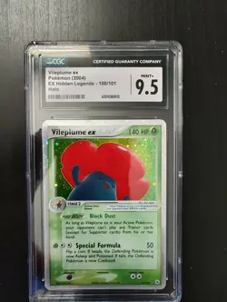 Pokemon Vileplume EX Holo Card #100 Hidden Legends CGC 9.5 - Image 1