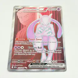 Pokémon TCG Team Rocket's Mewtwo EX 213/182 Destined Rivals Full Art Card 2025 - Image 12