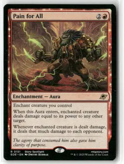 Pain for All Edge of Eternities Regular  MTG NM MAGIC - Image 1