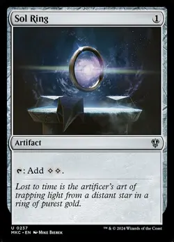 NM Sol Ring, MTG, Murders at Karlov Manor, Magic the Gathering, 237 - Image 1