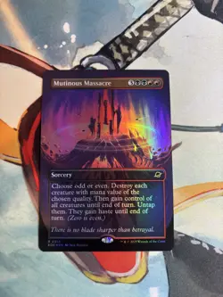 Mutinous Massacre (Borderless FOIL) Edge of Eternities - MTG EOE 0314 - Image 1