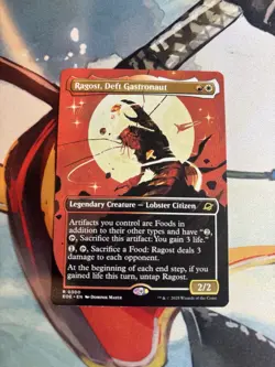 R 0300 Ragost, Deft Gastronaut Triumphant BORDERLESS Edge of Eternities MTG EOE - Image 1