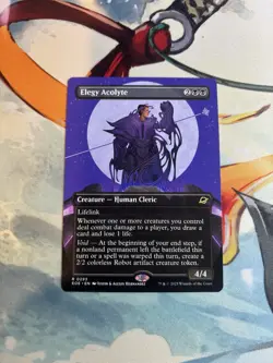 Elegy Acolyte Borderless R MTG Edge of Eternities NM 0293 EOE - Image 1