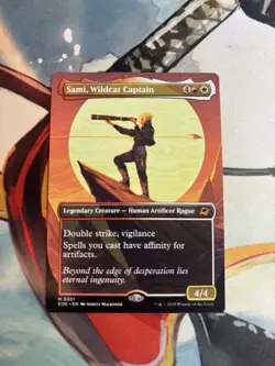 Sami, Wildcat Captain (Borderless) Edge of Eternities Regular - NM 0301 MTG EOE - Image 1