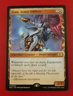 1x Sram, Senior Edificer | Multiverse Legends | MTG Magic Cards - Image 3