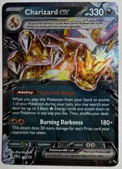 Charizard ex 196 Sv: Scarlet & Violet Promo Cards Holo - Image 1