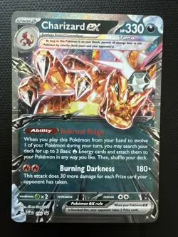 Charizard ex 196 Sv: Scarlet & Violet Promo Cards Holo - Image 3
