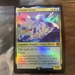 MTG / Absolute Virtue / Foil / Nm & Never Played  - Image 1