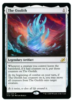 1X  THE OZOLITH [IKO - IKORIAL: LAIR OF BEHEMOTHS] - MTG MODERN CARD [NEAR MINT] - Image 1