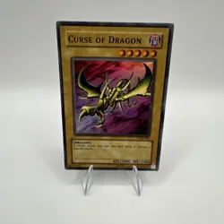 Yu-Gi-Oh! Curse Of Dragon LOB-066 Super Rare Holo Original Print NM/LP Yugioh - Image 1