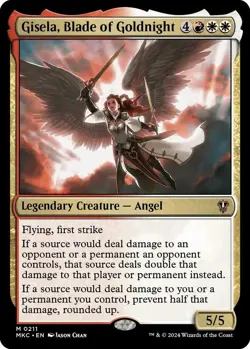 NM Gisela, Blade of Goldnight, MTG, Murders at Karlov Manor, Magic, 211 - Image 1