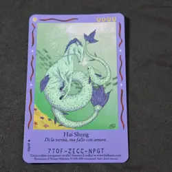 Hai Sheng Bella Sara Foil Card Italian Magical Friends NM - Image 1