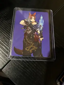 Magic Mtg Final Fantasy G'raha Tia, Scion Reborn Gold-Stamped Art Card 51/53 - Image 1