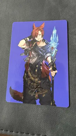 Magic Mtg Final Fantasy G'raha Tia, Scion Reborn Gold-Stamped Art Card 51/53 - Image 1