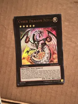 Cyber Dragon Nova - Yugioh - SDCR-EN038 Ultra Rare 1st Edition Holo NM - Image 1
