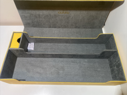 Ultimate Guard Superhive 550+ Yellow MonoColor Xenoskin  Case Card Storage Box - Image 9