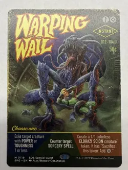 Warping Wail - Borderless -Â Edge of Eternities Special Guests - MTG - Image 1