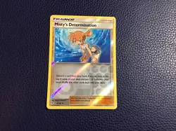 Misty's Water Command 63/68 Reverse Holo Rare Hidden Fates Pokémon Card NM+ - Image 3