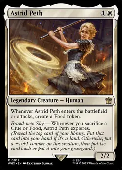 NM Astrid Peth, MTG, Doctor Who, Magic the Gathering, 11 - Image 1