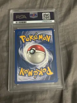 CUTE SWIRL PSA 8 NM-MINT Clefable 5/130 Base Set 2 HOLO Pokemon Card - Image 3