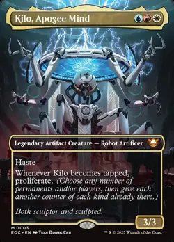 Kilo, Apogee Mind- Commander: Edge of Eternity Borderless Regular MTG-NM - Image 1