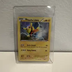 Pokemon Pikachu Libre 30/30 XY Trainer Kit: Pikachu Libre & Suicune Holo Rare - Image 1