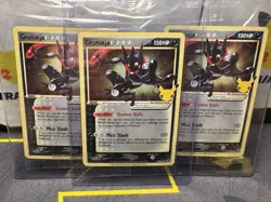 Pokemon Celebrations - (3x) Greninja Gold Star Promo (Sealed - NM/MINT) SWSH144 - Image 1