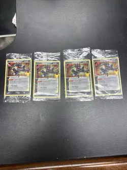 SEALED X4 - Greninja Gold Star SWSH144 Celebrations Black Star Promo Pokemon - Image 3