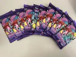 Winx Box Sealed Winx Club TCG Trading Card and 10 Packs Purple - Image 2