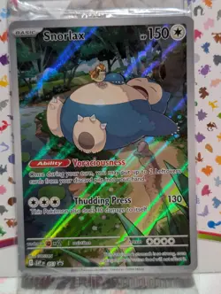 Pokemon TCG Snorlax #051 Scarlet & Violet Black Star Promo - Mint - Sealed - Image 1