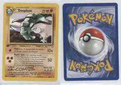 Donphan 1st Ed. Pokemon Neo Genesis #21 2000 10cj - Image 3