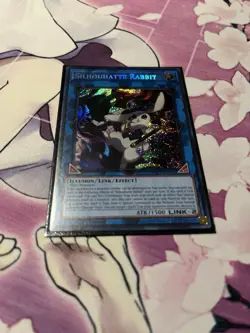 Yugioh! NM Silhouhatte Rabbit INFO-EN052 (Secret Rare) 1st Edition - Image 1