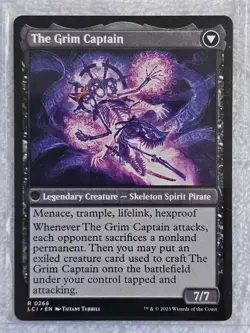MTG Throne of the Grim Captain The Lost Caverns of Ixalan #266 Card Rare NM - Image 6