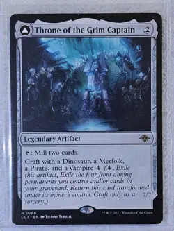 MTG Throne of the Grim Captain The Lost Caverns of Ixalan #266 Card Rare NM - Image 7