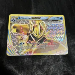 ✬ EMPOLEON BREAK Pokemon Card Holo XY134 PROMO Rare Near Mint / NM ✬ - Image 1
