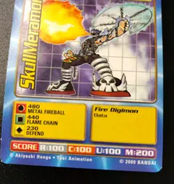 Digimon SkullMeramon Tb-07 Taco Bell Promo Card - Image 9