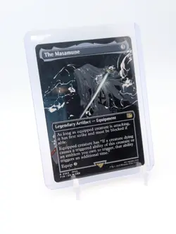 MTG - The Masamune - Borderless Rare #353 - Final Fantasy NM - Image 1
