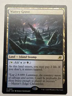 MTG - Watery Grave - Edge of Eternities (NM) - Image 1