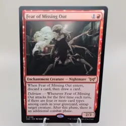 Fear of Missing Out Duskmourn: House of Horror MTG - Image 1