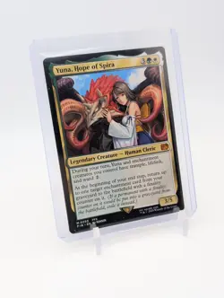 MTG - Yuna, Hope of Spira - Regular Mythic #250 - Final Fantasy NM - Image 1