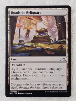 MTG Roadside Reliquary #272 Kamigawa Neon Dynasty Magic Card U NM - Image 2