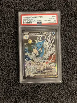 Kingdra EX Promo 131 Scarlet and Violet Black Star Promo Card Psa 10 - Image 1