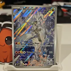 PokÃ©mon TCG N's Reshiram Holo Card 167/159 Sv09: Journey Together IR NM - Image 1