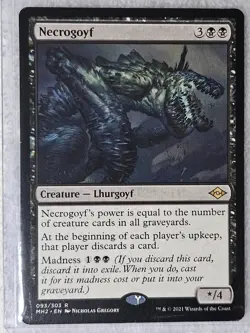 MTG Necrogoyf #93 Modern Horizons 2 2021 Magic Gathering Card Rare NM - Image 4
