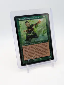 MTG - Nissa, Resurgent Animist - FOIL Retro Frame M #72 - MOM: The Aftermath NM - Image 1