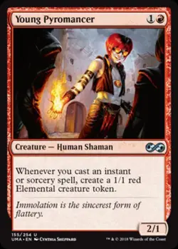 Young Pyromancer - Near Mint MTG Ultimate Masters - Image 1