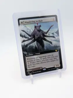 MTG - Wandering Archaic - Extended Art Rare #286 Strixhaven: School of Mages NM - Image 1