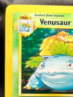 PokÃ©mon 1999 TCG Venusaur Base Set Rare Holo Card 15/102 NM!  - Image 2
