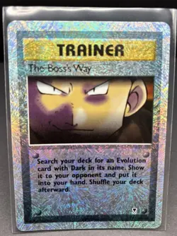 PokÃ©mon TCG The Boss's Way Legendary Collection 105/110 Reverse Holo Card - Image 1